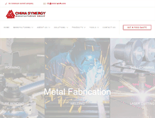 Tablet Screenshot of metal-work.com